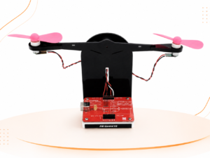 EDPI02 ชุดเรียนรู้+ชุดทดลอง ตัวควบคุมพีไอดีแกน 2 ใบพัด Arduino PID Control Vertical TakeOff PID-V2