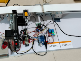 AT201 ชุดเรียนรู้+ชุดทดลอง ชั่งน้ำหนัก Mini Automation Load Cell Weight Sensor Counter