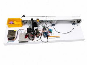 AT202 ชุดเรียนรู้+ชุดทดลอง ชั่งน้ำหนัก AT202 Mini Automation Load Cell Weight Sensor Counter V2