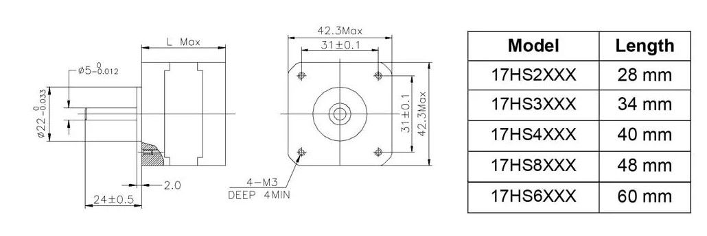 Hs 17. Nema 17 чертеж. Nema 17 hs2408. Nema 17hs4023 чертеж. Nema17 17hs4401s Datasheet.