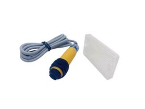 SPM209 เซนเซอร์โฟโตอิเล็กทริกแบบอินฟราเรด Infrared Photoelectric Sensor 2M NPN NO E3F-R2N1 + Reflector