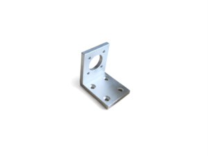 BKMT04 ฉากยึดมอเตอร์ ZGX38 Motor Mounting Bracket L DC Motor 38mm Aluminum