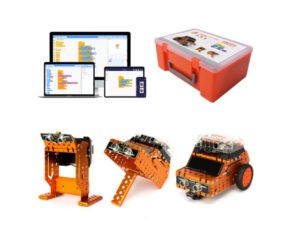 STEAM01 ชุดหุ่นยนต์เพื่อการศึกษา แบบประกอบและเขียนโปรแกรมได้ STEM 3in1 Programmable Robot Kit WeeeBot