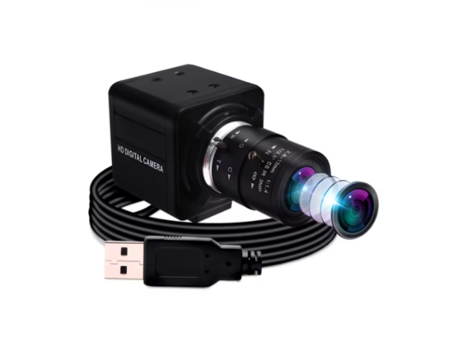 CR8M02 กล้องอุตสาหกรรม Industrial USB Camera 8MP IMX179 Lens 2.8-12mm MFV
