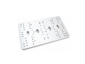 RCS230 แผ่นฐานโครงรถอลูมิเนียม Aluminum Plate Frame Robot Car 146x245mm-3