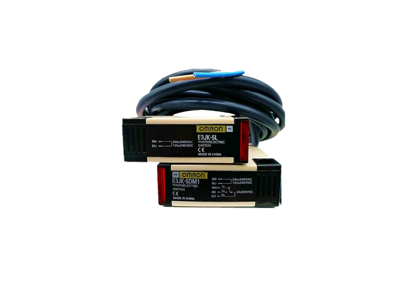 SPM503 เซนเซอร์โฟโตอิเล็กทริก ตรวจจับ 5M Through Beam Type Photoelectric Sensor E3JK-5M1-N 2M