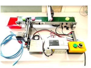 AT909B ชุดเรียนรู้+ชุดทดลอง คัดแยกสี Automation Color Sensor Counter PLC