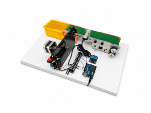 AT400R ชุดเรียนรู้+ชุดทดลองตรวจจับและคัดแยกโลหะ AT400R Automation Metal Detect Inductive Sensor+Relay