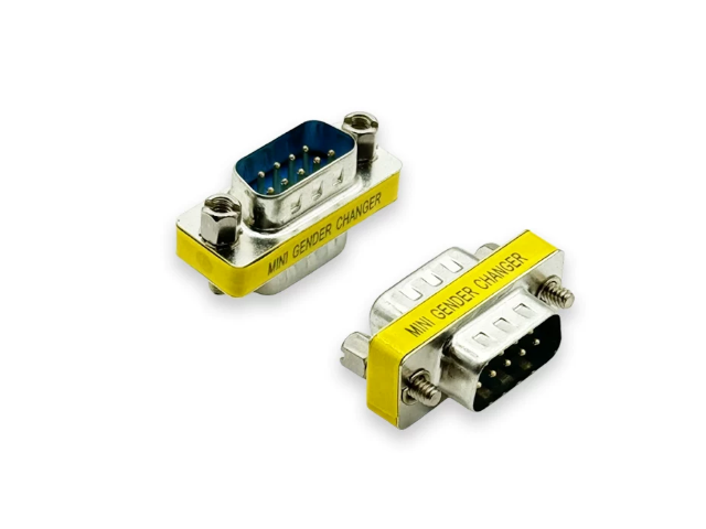 CNCA09-MM หัวแปลงคอนเนคเตอร์ Connector DB9 Male-Male Mini Gender Changer