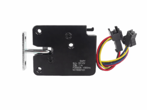 SE0403-1 กลอนไฟฟ้า Solenoid Electromagnetic Door Lock XG-07E 12V/1.4A Power-ON Unlock