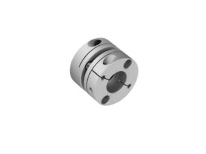 CS0102 คัปปลิ้ง ข้อต่อเพลา ตรงอลูมิเนียม Single Diaphragm Coupling D34L33-8x12mm Silver