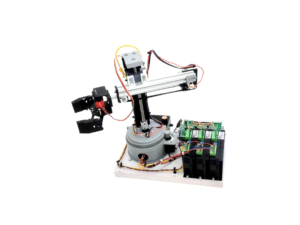 PLX003 ชุดเรียนรู้+ชุดทดลองระบบอัตโนมัติแขนกล Automation PLC Robot Arm PLC-03