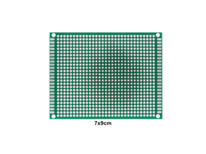 PCB0709 แผ่นปริ้นอเนกประสงค์ ไข่ปลา 2 หน้า Double-Sided Prototype PCB Board 7x9cm