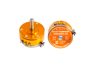 SSAD12-2 เซนเซอร์วัดตำแหน่งมุมความแม่นยำสูง Angle Position Sensor Potentiometer 360D WDD35D4-2K