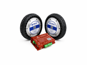 MWSV08D-3 ชุดมอเตอร์พร้อมล้อ Zltech 8inch Hub Wheel Servo Motor ZLLG80ASM250-4096 V2.02 ZLAC8015D Driver