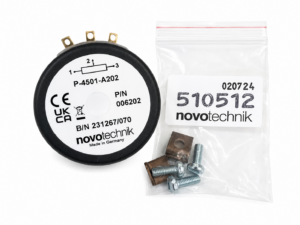 SSPN45 เซนเซอร์วัดตำแหน่งเชิงมุมแบบโพเทนชิโอมิเตอร์ Novotechnik P-4501 / P-6501