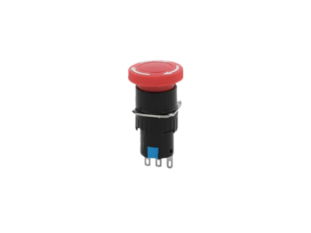 SWEM20 สวิตช์ฉุกเฉิน Emergency Switch Stop 16mm LA16Y-11ZS 1NO+1NC Contact 3A