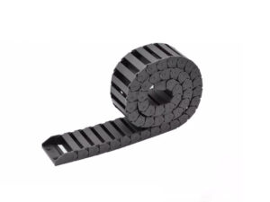 ETCC15 รางเก็บสายไฟ รางกระดูกงู ร้อยสายไฟ Cable Drag Chain, Cable Carrier Nylon Black Inner 15x30mm-R28