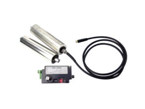 RRDC30 โรลเลอร์สายพานลำเลียงระบบไฟฟ้า DC24V Drum Motor Electric Roller Conveyor D38-L200 Set3