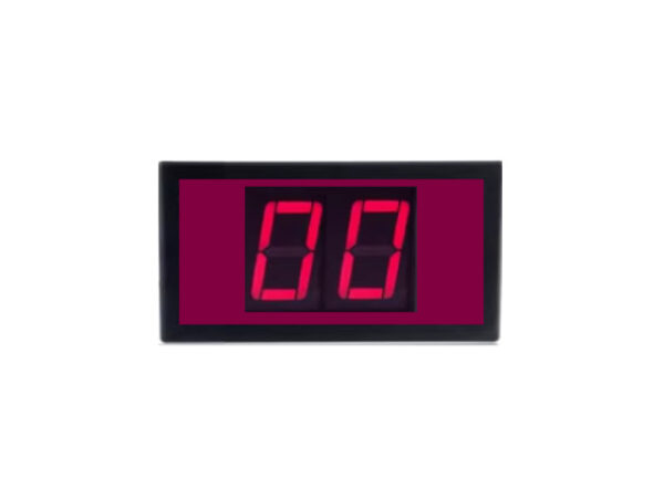 BDD722 บอร์ดโมดูล 7-Segment Display BCD 8421C-24V-0.8Inch-2Digit-Red-Casing