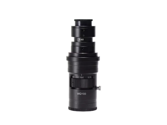 CLMC13 เลนส์กล้อง Microscope Camera Lens Zoom C Mount 200X Parfocal HD ...