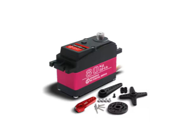 MT0801 เซอร์โวมอเตอร์ แรงบิดสูง Digital High Torque RC DS Servo Motor 180D-DS5180-80kg