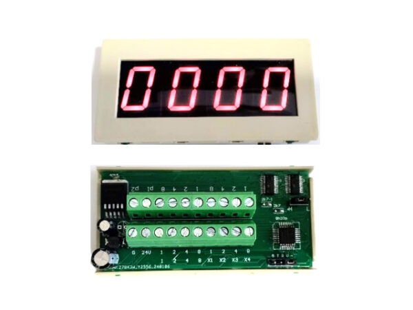 BDD743 บอร์ดโมดูล 7-Segment Display BCD 8421C 24V 0.8Inch 4Digit Red Casing