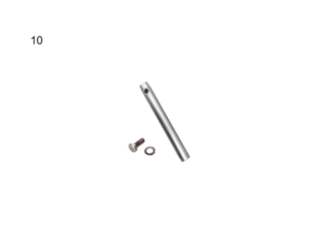 CGS101 เพลาสแตนเลสเกลียวใน 12mm Internal Screw M8x15 SUS304 Stainless Shaft 12xL100mm
