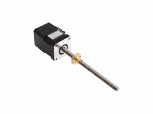 MT17L1-L300 ลีดสกรูสเต็ปมอเตอร์ Hanpose Lead Screw Motor Nema17 Brake Stepper 42HT80-T1002-300-YC-PD