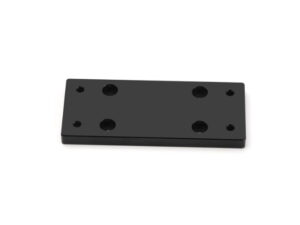 BKPA05 แผ่นเพลทอลูมิเนียม เชื่อมต่อข้ามแกนรางบอลสกรู Aluminum X-Y Cross Connection Plate GGP8050-GDDZ-80A