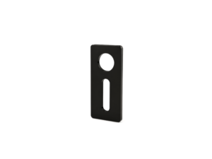 BKBP11 แผ่นยึดเซนเซอร์ 1xM18 Sensor Mounting Bracket Black Acrylic 3mm