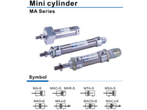PNDAT-MA2550 นิวเมติกส์ กระบอกลม Pneumatics Mini Air Cylinder AirTac MA25X50SCA