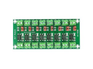 BDIS08 โมดูลแยกกราวด์สัญญาณออปโตคัปเปลอร์ 24V 8CH Ground Isolation Optocoupler 817
