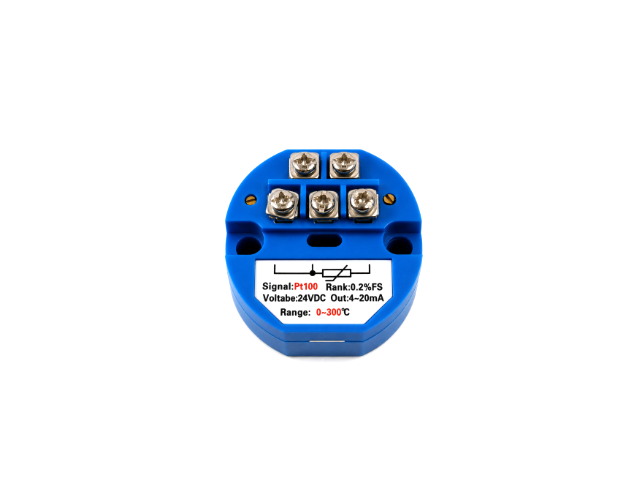 SST203-3 โมดูลแปลงสัญญาณ Temperature Sensor PT100 RTD Transmitter 0-300°C Output Current (4-20mA)