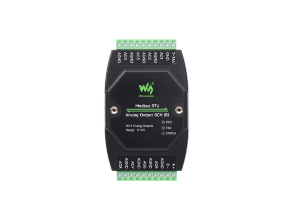 MDCVRS-02 โมดูลแปลงสัญญาณ WaveShare Industrial Modbus RTU Analog Output ...