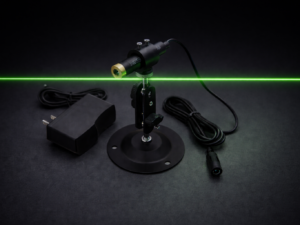 MDLS20-2 เลเซอร์โมดูล แสงสีเขียว Green Linear Cross-1line 5mW laser Module Set3