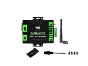 BDCU21-2 โมดูลแปลง Waveshare Converter Module RS232/RS485 TO WIFI POE ETH (B) Ethernet 25223