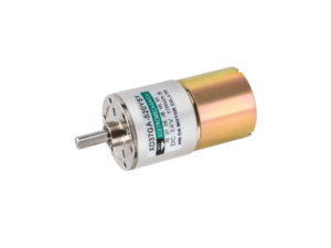 MT0215 มอเตอร์เกียร์ดีซี 37mm DC Gear Motor XD37GA-520YSY 24V 50RPM Center Shaft 6mm
