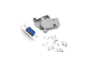 CND914 คอนเนคเตอร์ ตัวเมีย+ฝาครอบ Connectors DB9 Female Set