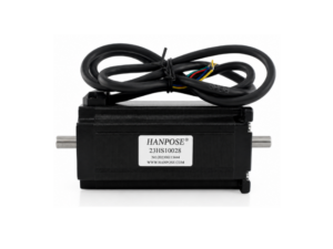 MT23SZ-03 มอเตอร์สเต็ปเปอร์แกนคู่ Hanpose NEMA23 Dual Shaft Stepper Motor 23HS10028-SZ
