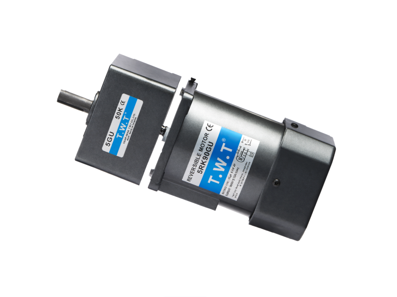 MTACTW-090-GUBS มอเตอร์ปรับรอบพร้อมเบรก T.W.T Reversible Brake Motor 90W 5RK90RGU-CM Gearhead 5GU US52-90W Speed Controller