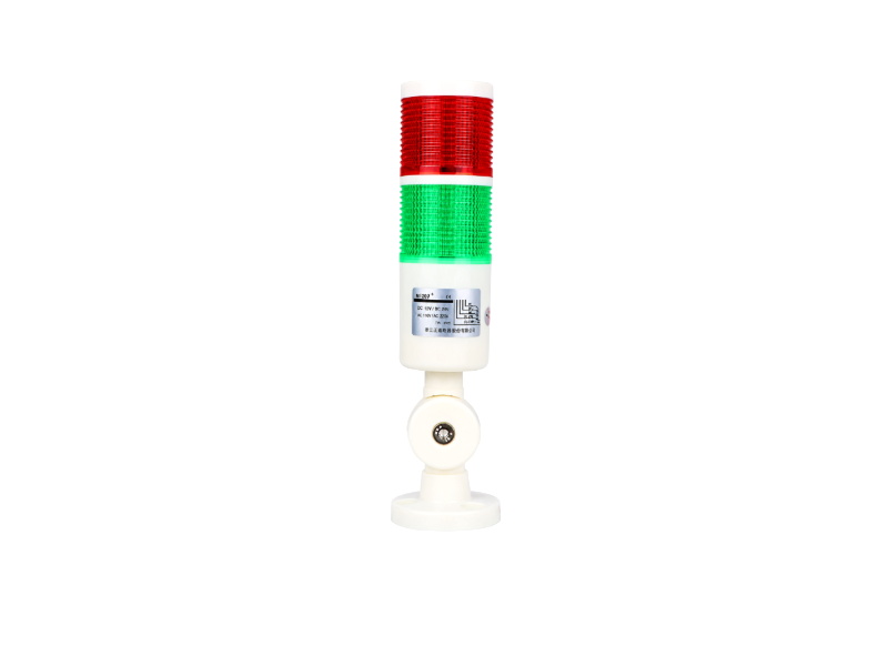LTDU02-2 ไฟสัญญาณเตือนแสดงสถานะทาวเวอร์ไลท์ DC12-24V 4Wire LED Tower Light Lamp (Red,Green,Buzzer) BEM-X-50-2U-D