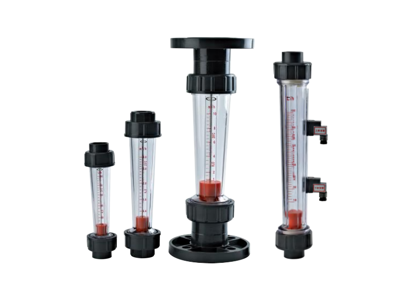 LZS015 โฟลว์มิเตอร์วัดอัตราการไหลแบบลูกลอยพลาสติก LZS Series Plastic Rotameter float type Flow meter