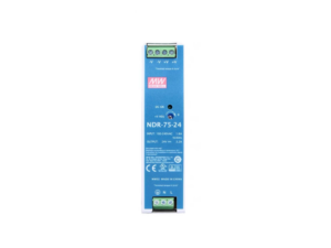 PS2403MW-1 แหล่งจ่ายไฟสวิตชิ่ง MEANWELL Switching Power Supply NDR-75-24 24V 75W DIN Rail Slim