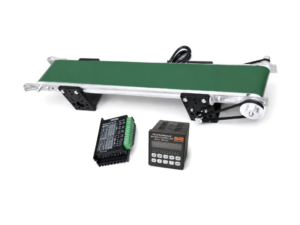 CVST02 สายพานลำเลียงสเต็ปเปอร์มอเตอร์ Nema17 Stepping Motor Conveyor+SH01 Motion Controller