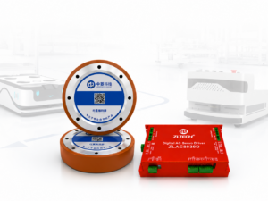 MWAG08D-2 ชุดมอเตอร์ฮับล้อ ZLTech 300kg AGV ZLLG80ASM800 V2.0+ZLAC8030D Driver