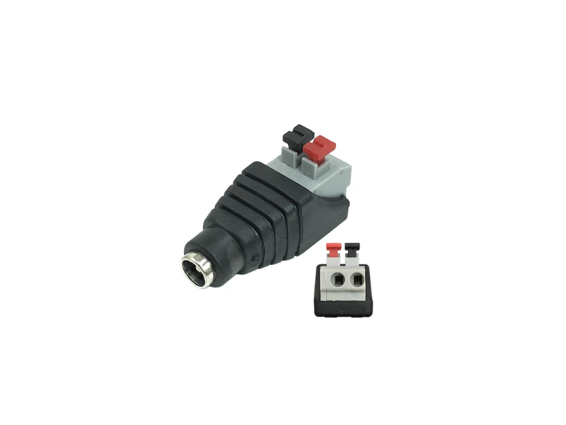 CNDC12-2 ดีซีแจ็ค ขั้วต่อตัวเมีย Spring Terminal DC Jack 5.5x2.1mm Female