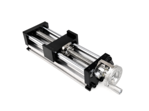LSS295 ชุดรางเลื่อนสไลด์ แฮนด์วีลบอลสกรู Stroke 200mm NHK90-1605 Manual Sliding HandWheel Ball Screw