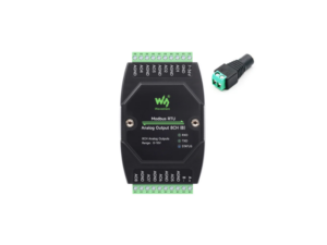 MD0113 โมดูลส่งสัญญาณอนาล็อก Waveshare RS485 Modbus RTU 8CH Analog Output Module 0-10V 26211
