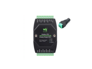 MD0112 โมดูลส่งสัญญาณอนาล็อก Waveshare RS485 Modbus RTU 8CH Analog Output Module 0-20mA 26419
